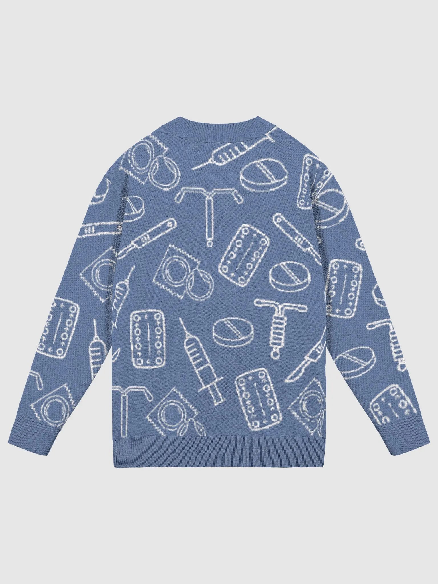 birth control icons (blue cardigan) product image (2)