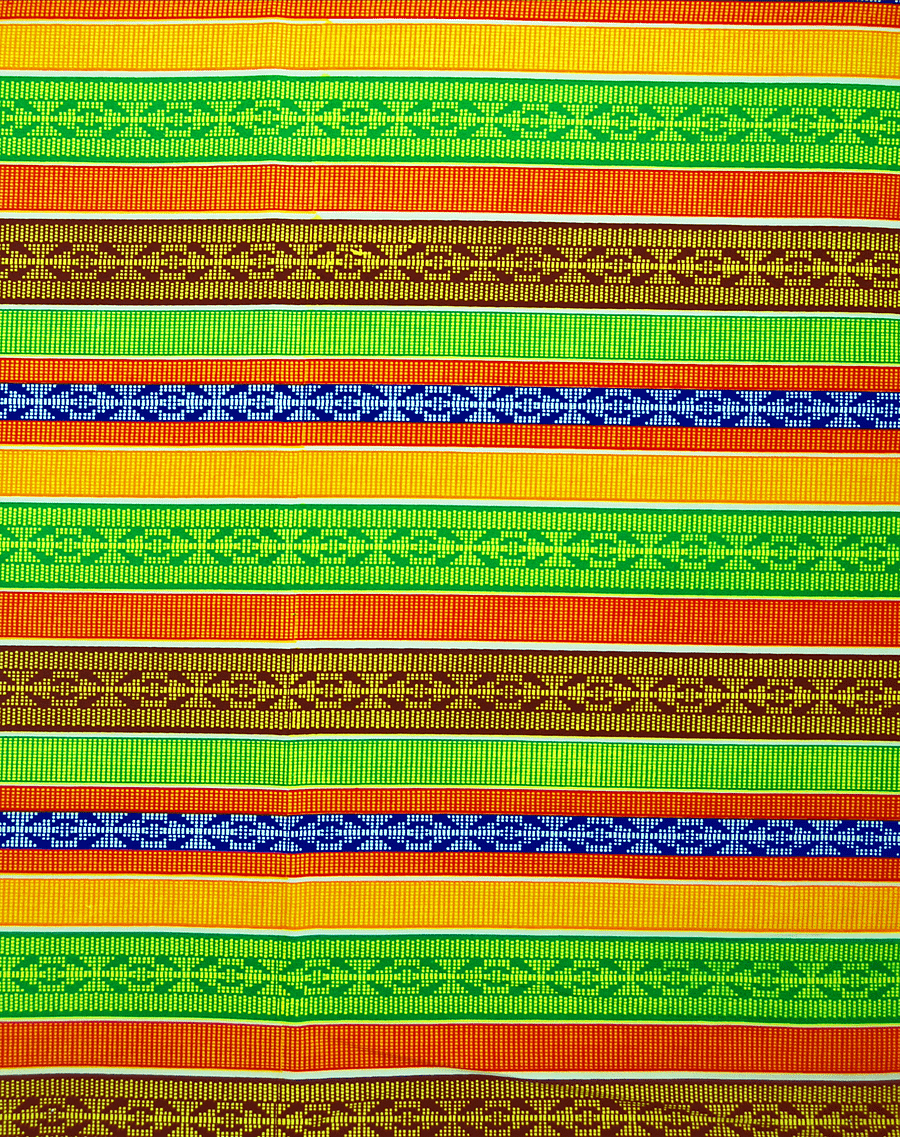 Tessuto Wax Print - Design Righe - cod.527/A product image (1)