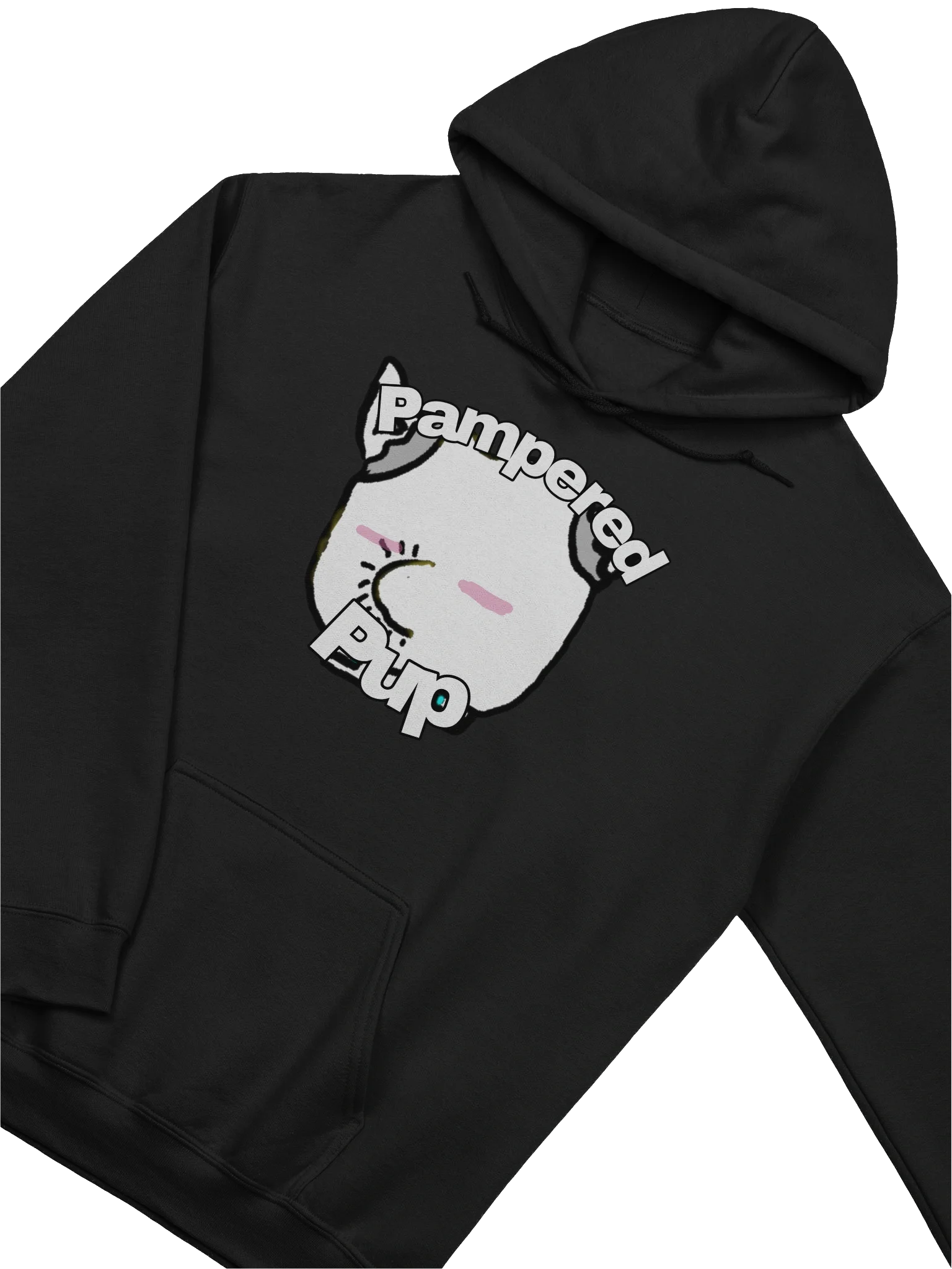 Pampered Pup (Blushing) Plus Size Hoodie product image (3)