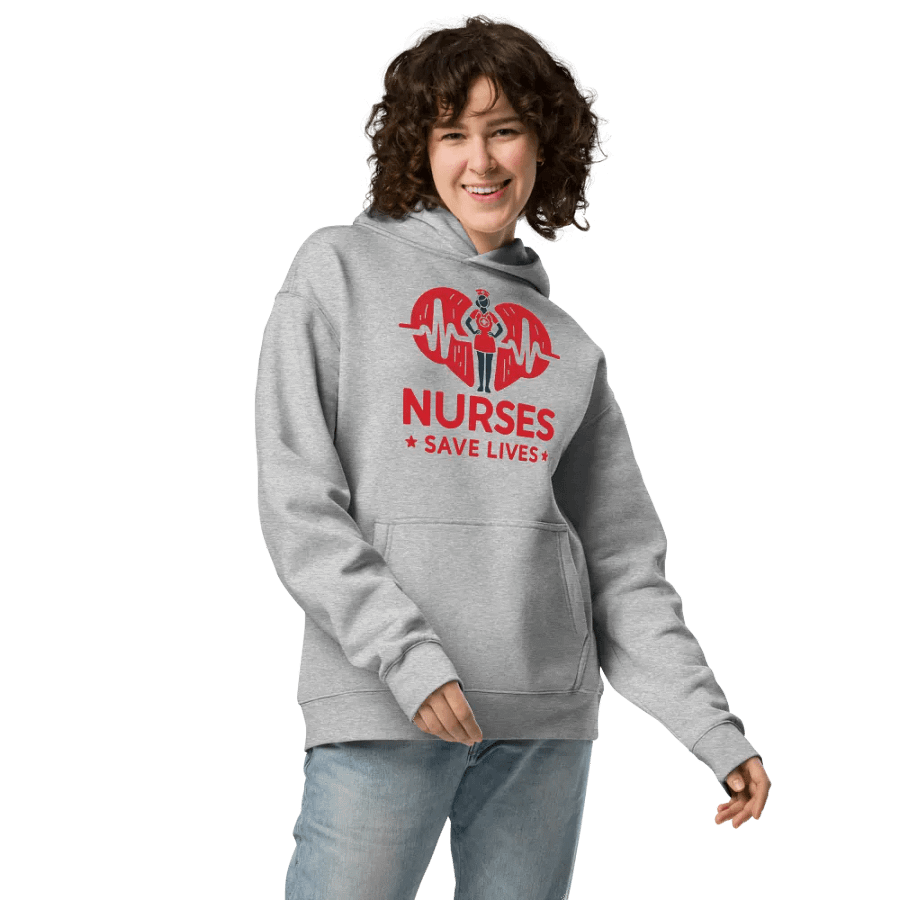 Heartbeat Hero Nurse Hoodie product image (33)