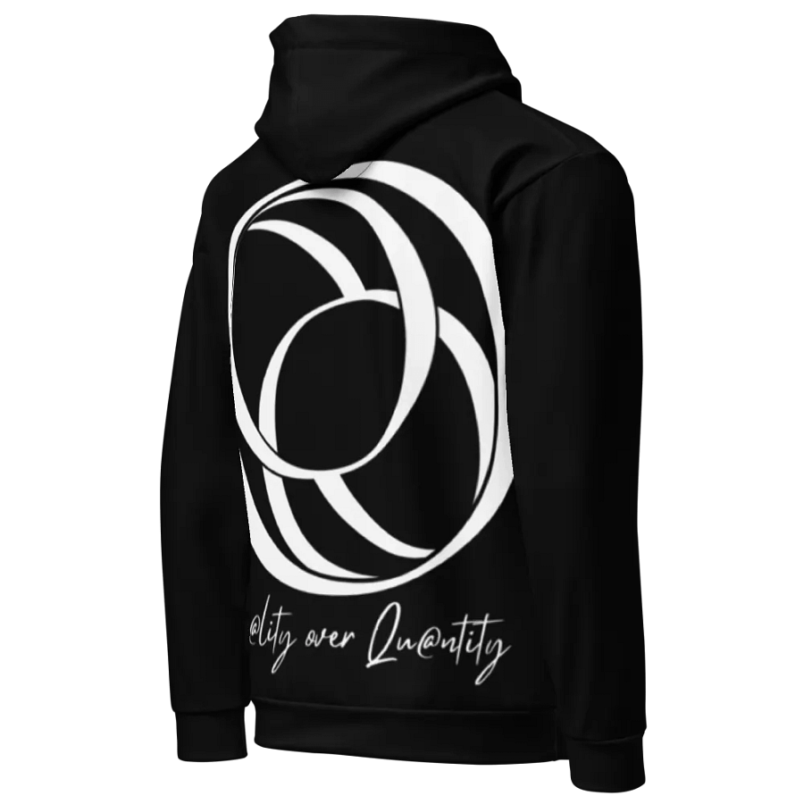QOQ/Logo Hoodie (Black) product image (4)