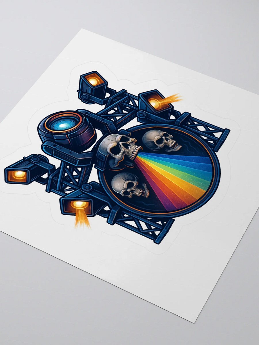 Theatrically Jerry: Skull Series "Prisma-Skull" Stage Light Stickers product image (3)