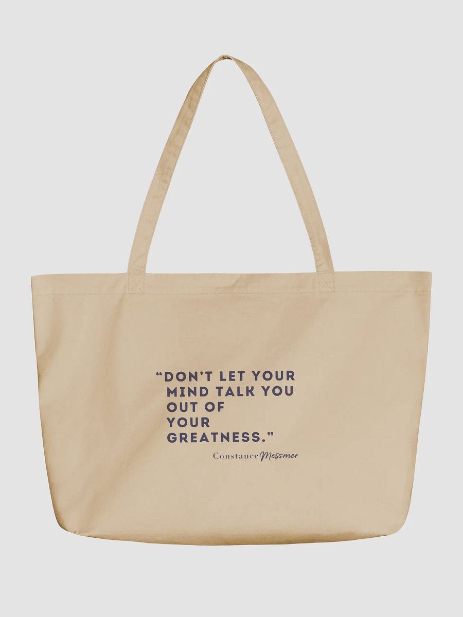 Don't Let Your Mind Talk You Out Of Your Greatness product image (1)