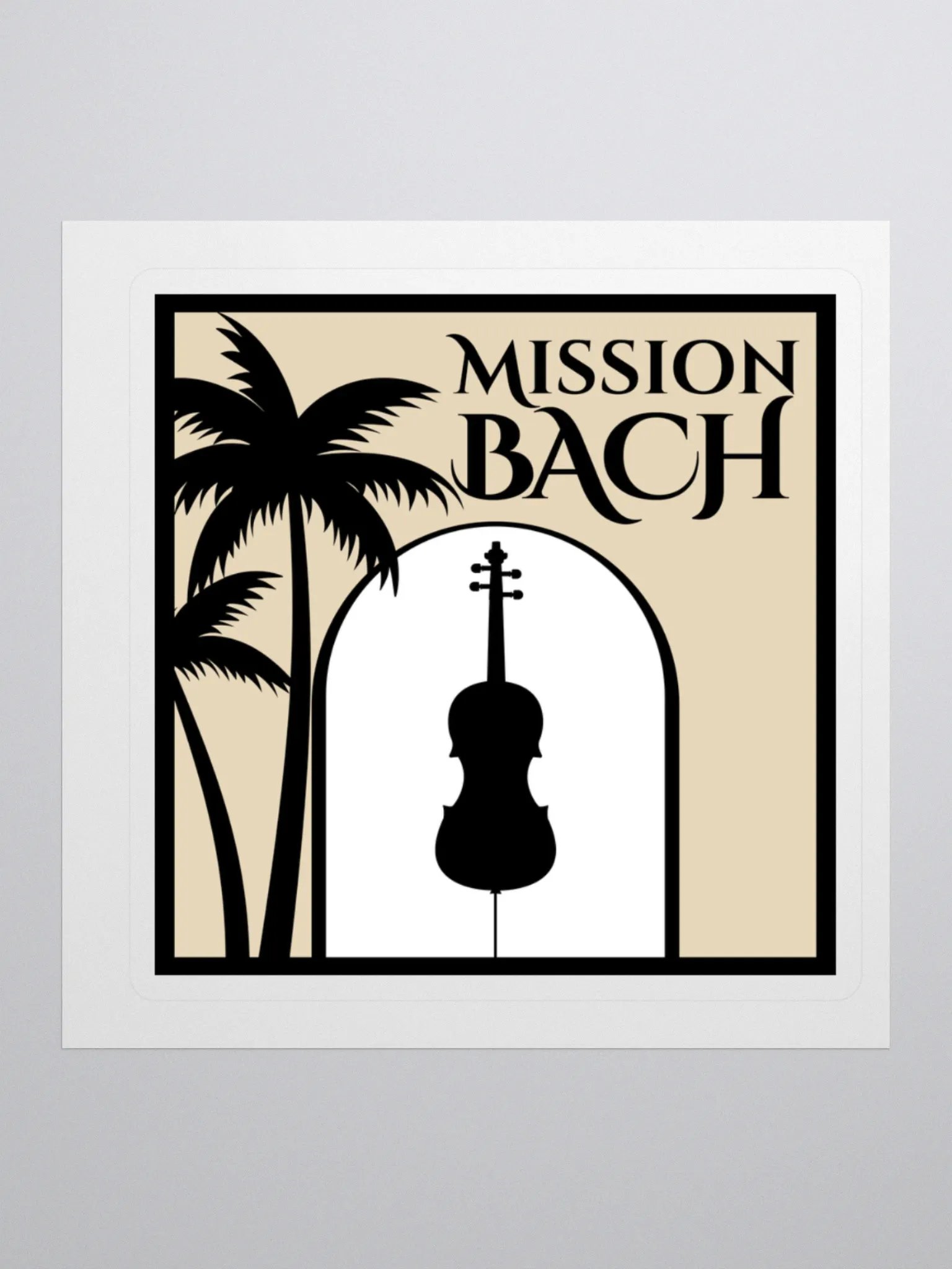 Mission:Bach Sticker product image (1)
