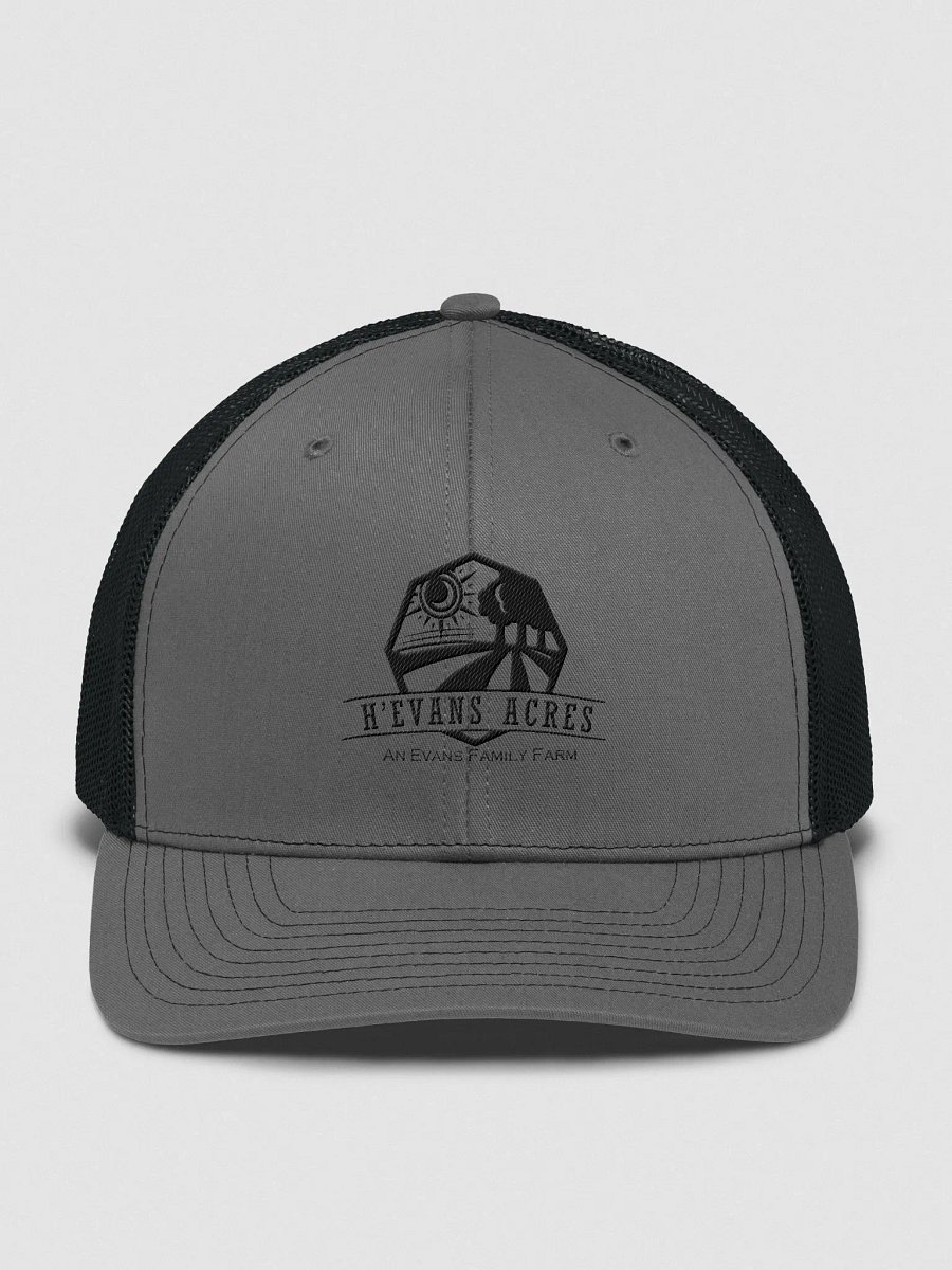 H'Evans Acres Black Logo Hat product image (1)