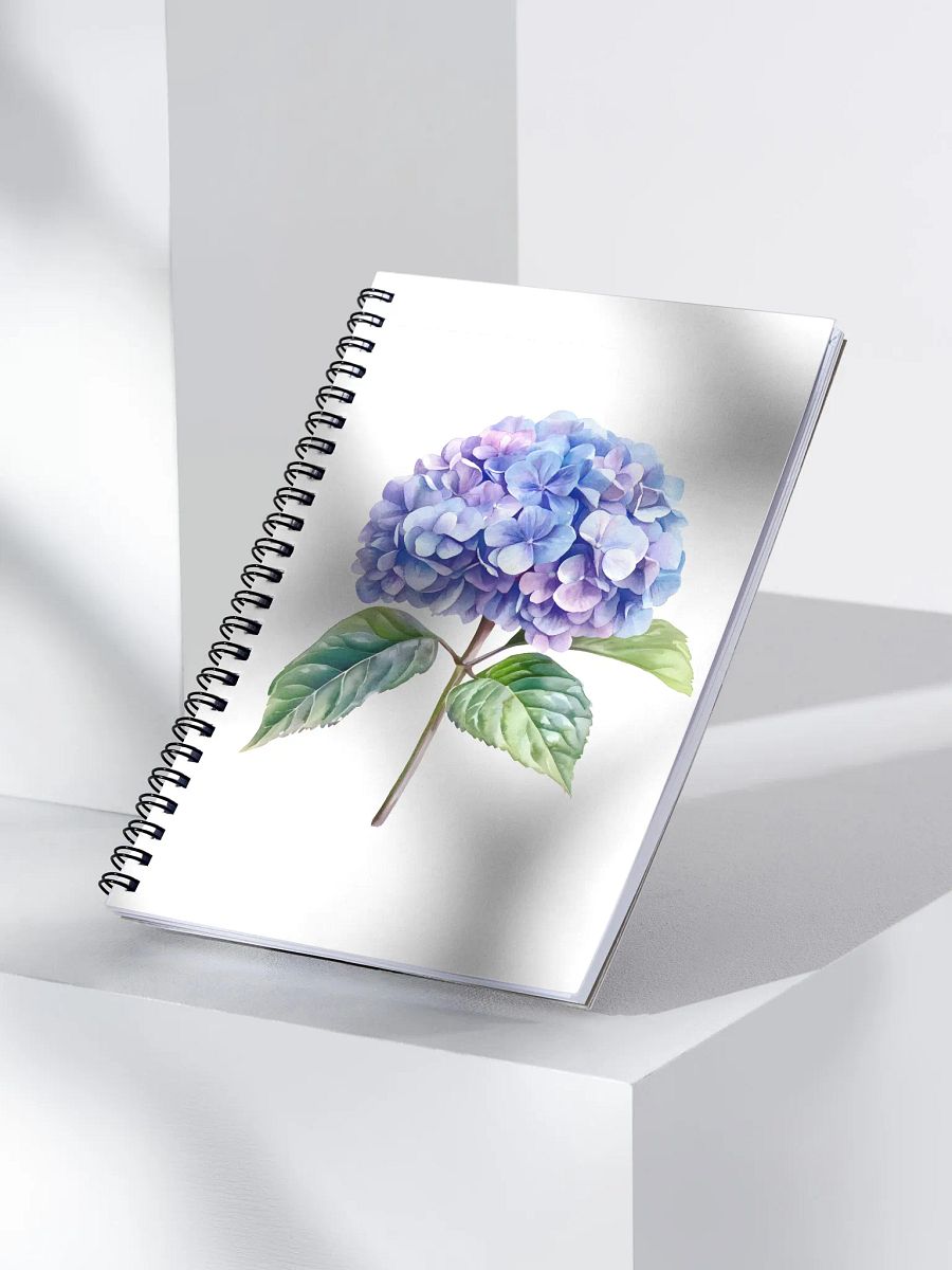 Hydrangea Dreams Spiral Notebook product image (3)