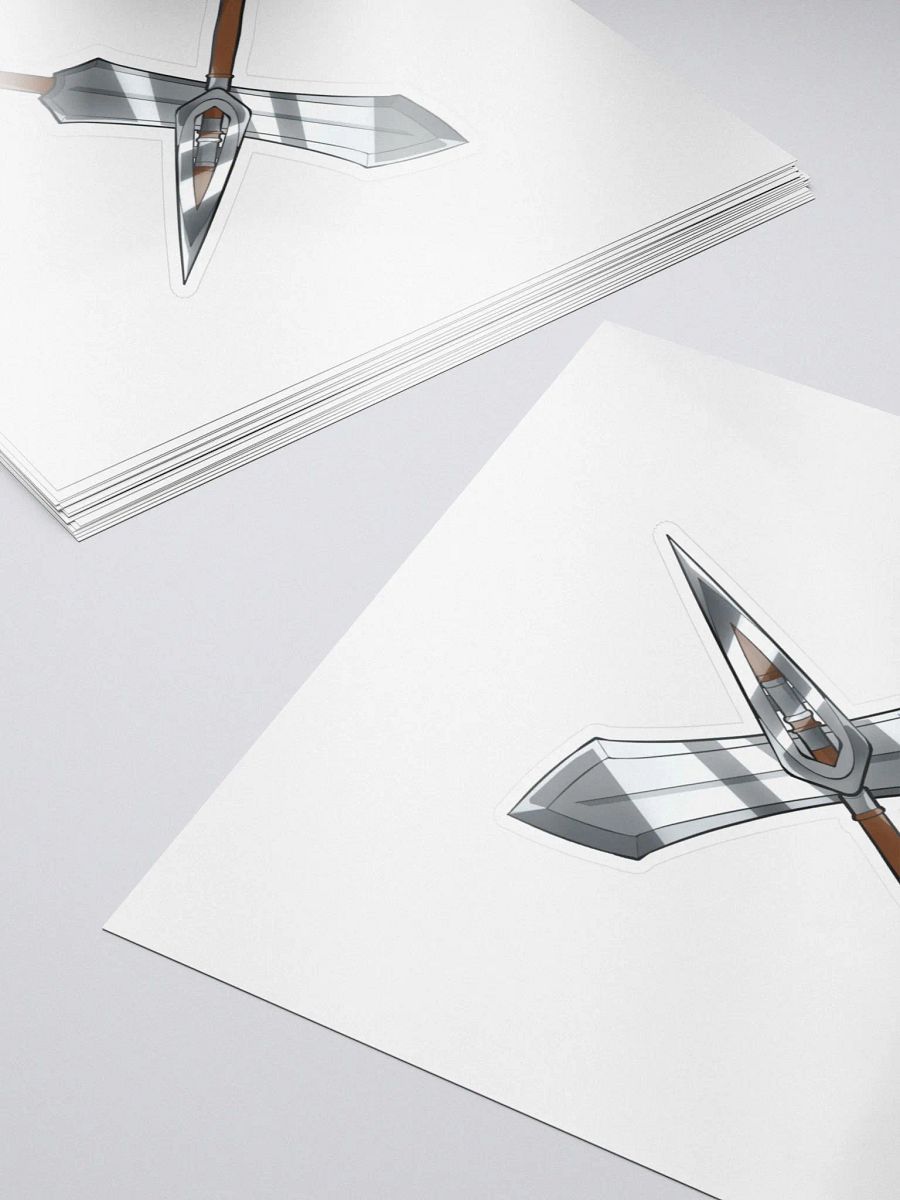 Sub badge - Sword & Spear Sticker product image (5)