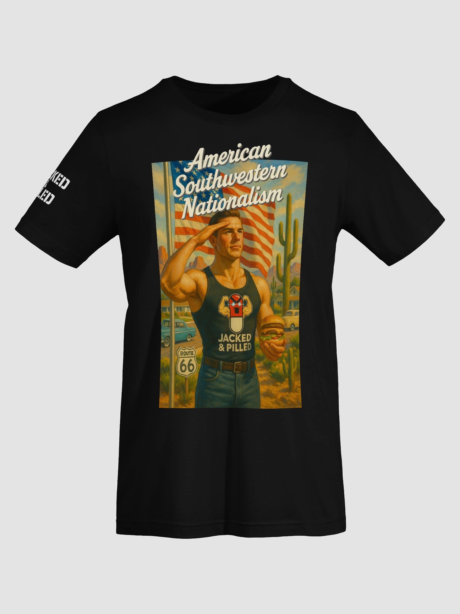 Southwestern Nationalism - Jacked & Pilled™ tee product image (41)