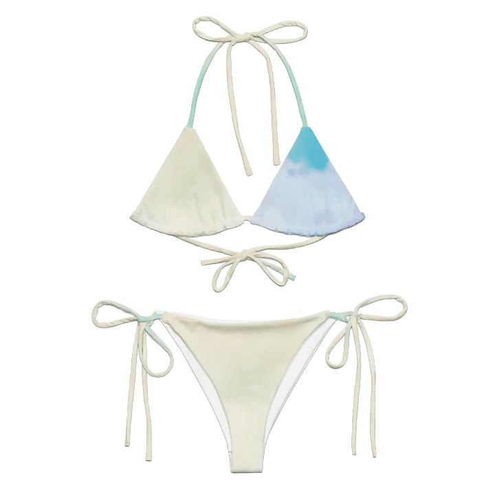 Blur cloud rainbow Design String Bikini - V1 product image (1)