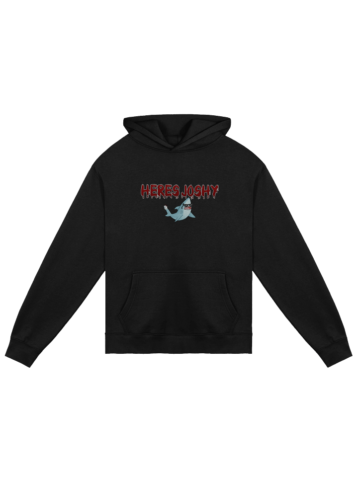 Joshy Shark Black Hoodie product image (1)