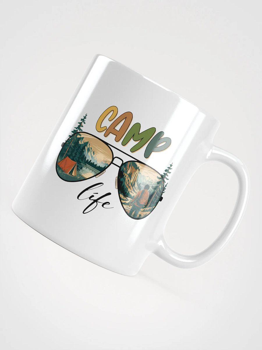 Reflective Campsite Sunglasses Mug product image (12)