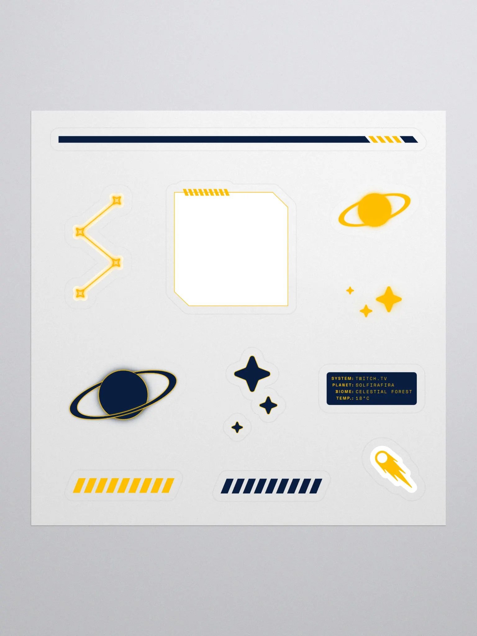 Sticker Sheet B (5.5