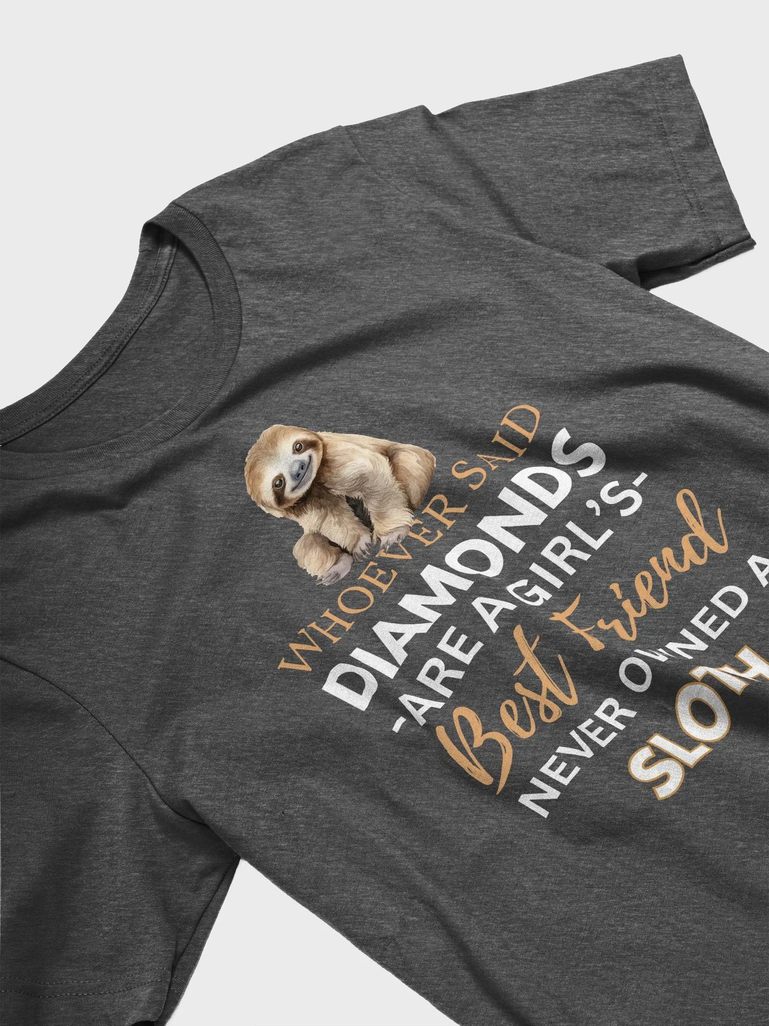 Sloth Friend - Unisex T-shirt Bella Canvas 3001 product image (14)