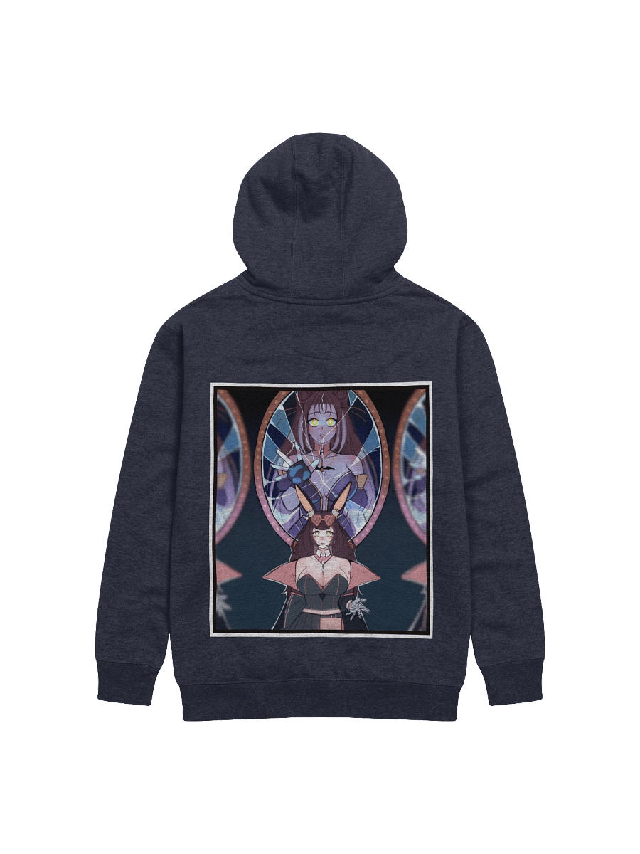 ~Blue~ Broken Looking Glass Art Hoodie product image (5)
