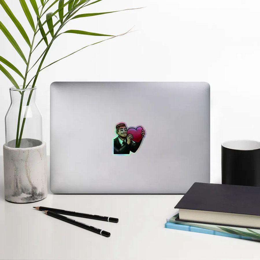 Heartfelt Holographic Love Sticker Set product image (14)