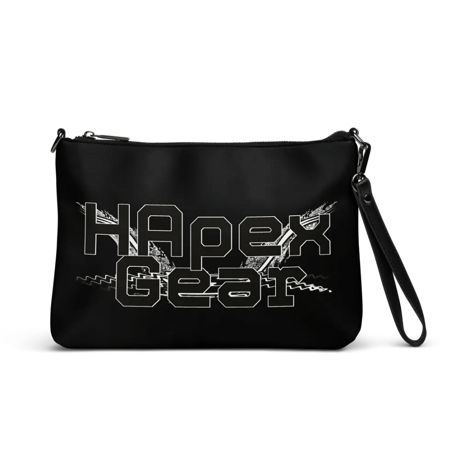 Crossbody Bag - Black - Black HApex Gear White Logo product image (1)