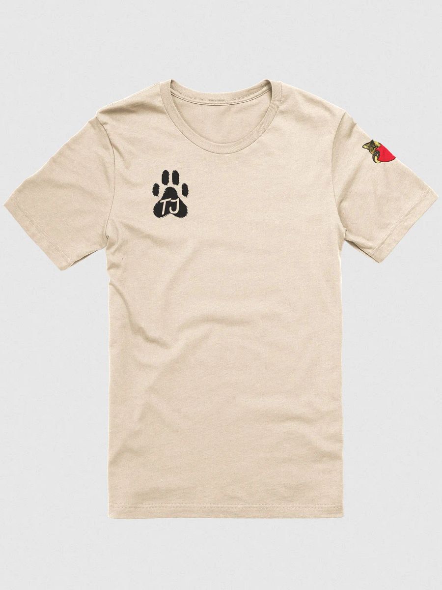 TJ Heart Sleeve Supersoft T-Shirt (black detail) product image (9)