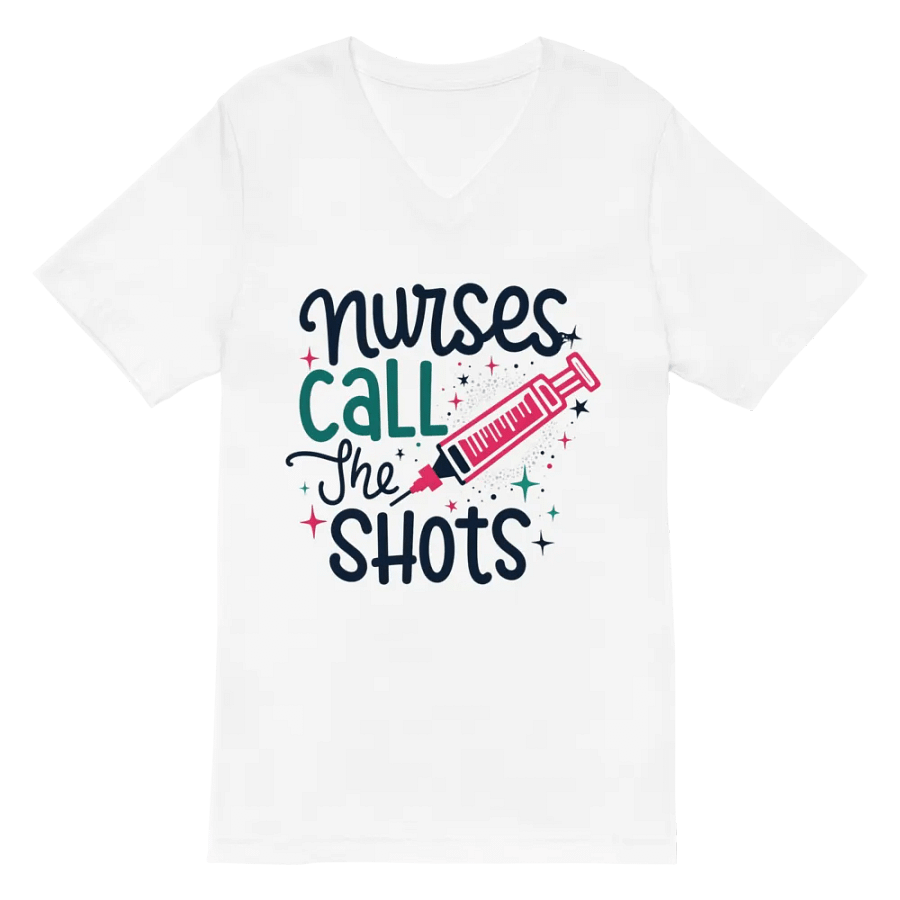 Sparkling Nurse Power V-Neck Tee product image (2)