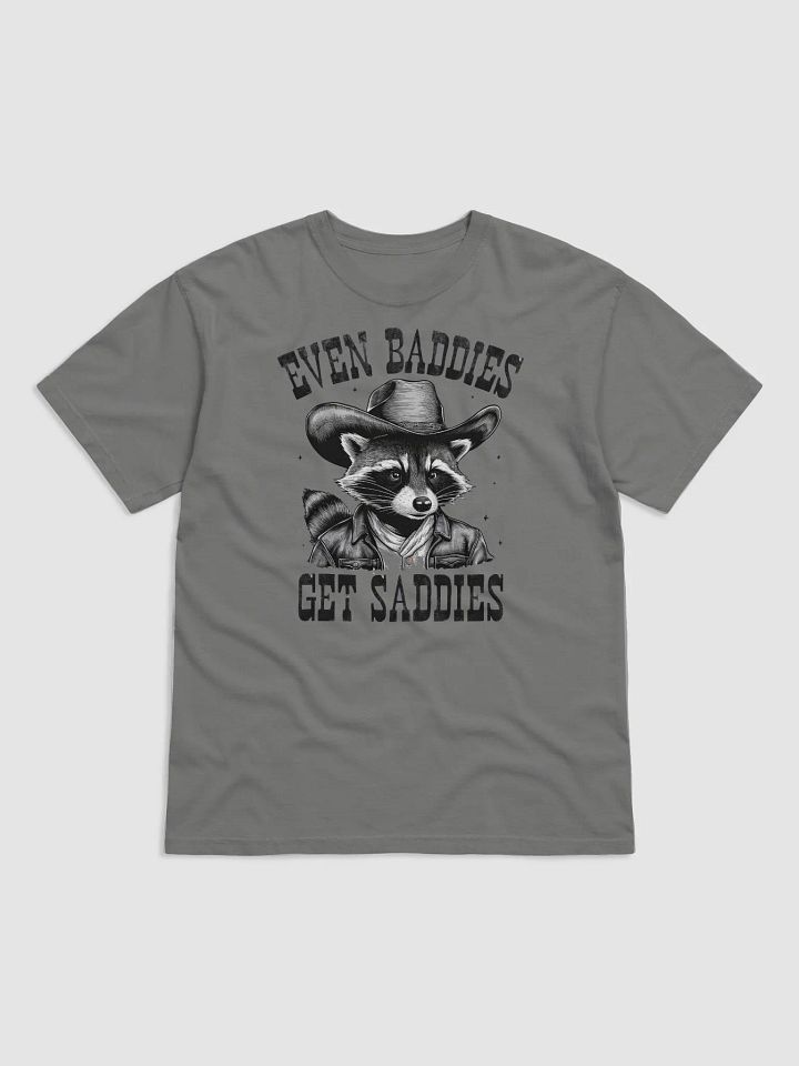 Even Baddies Get Saddies Raccoon Cowboy T-Shirt product image (2)