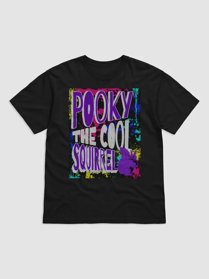 Pooky the Cool Squirrel Splatter T-Shirt product image (1)