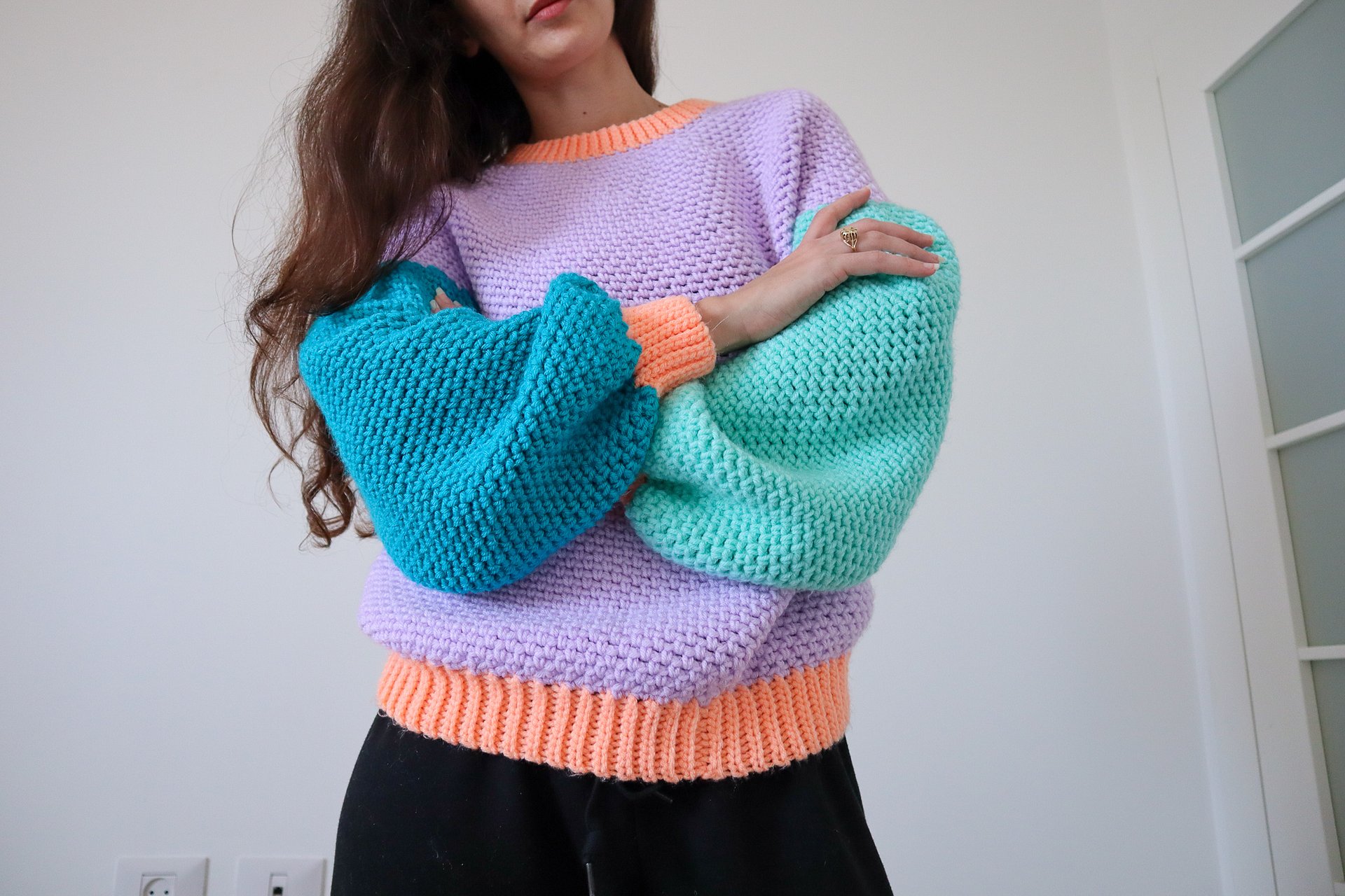 The Better Sweater - Worsted Weight Crochet Pattern product image (2)