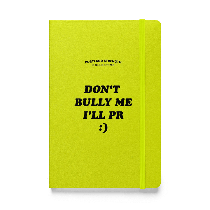 "Don't Bully Me" Gym Notebook product image (5)