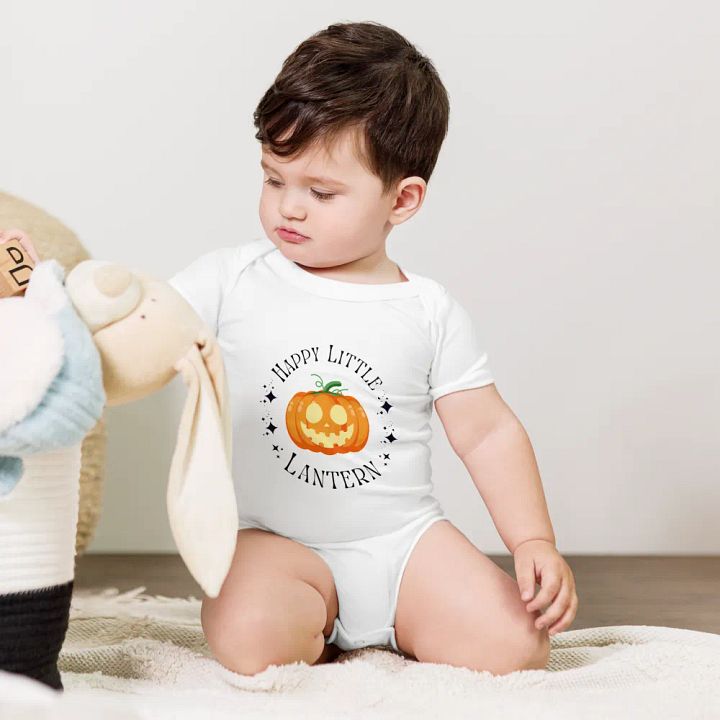 Happy Little Lantern Bella+Canvas Baby Short Sleeve One Piece product image (1)