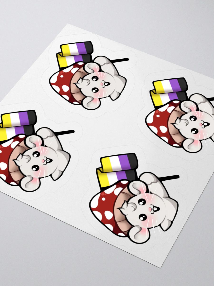 Nonbinary Pride Flag Stickers product image (3)