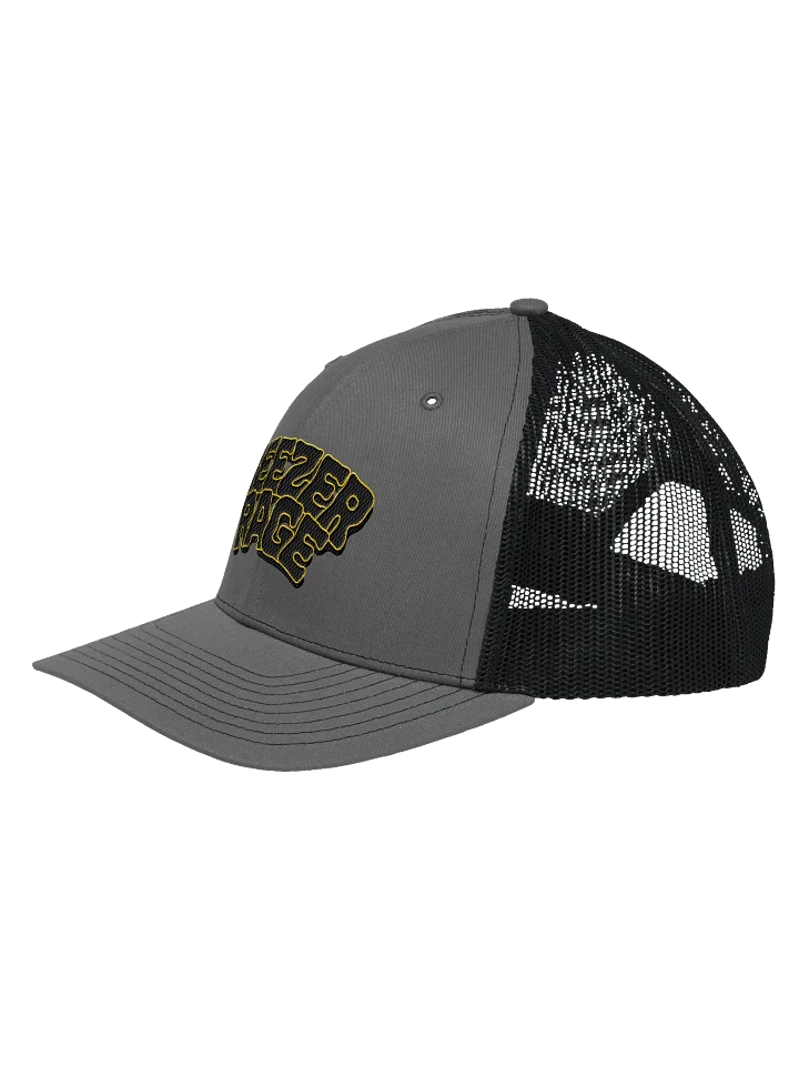 Trucker Hat Geezer Rage (Black & Yellow logo) product image (3)