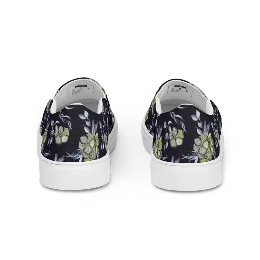 Gothic Flower | Men's Slip-On Canvas Shoes product image (4)