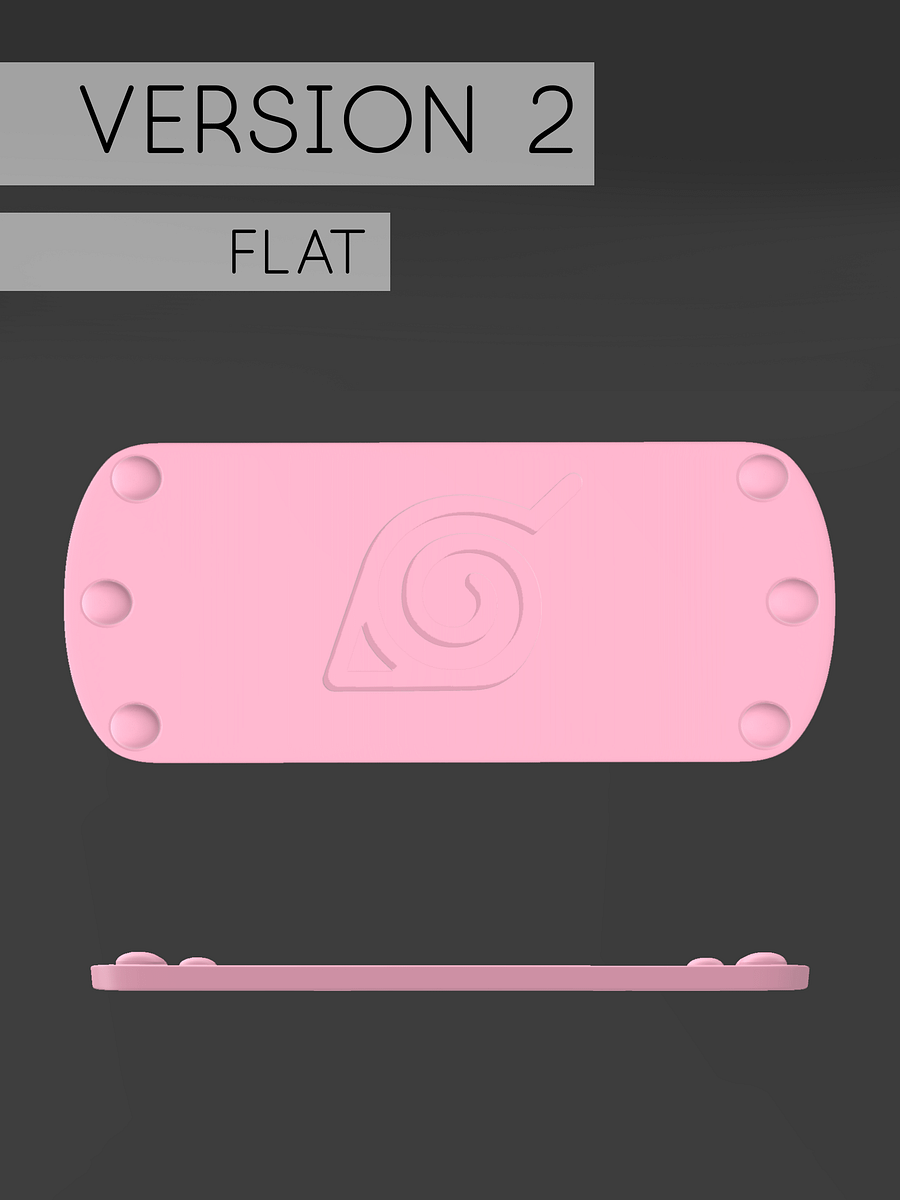 Leaf Head-Plate STL File product image (5)