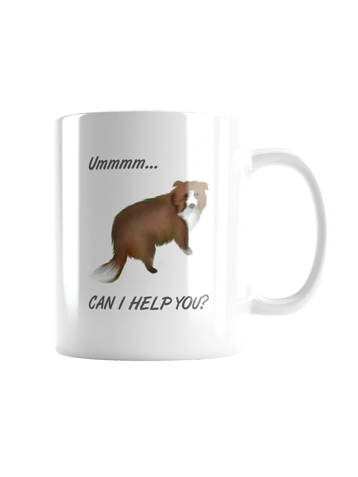 Ummm... Can I Help You? Funny White Glossy Mug product image (6)