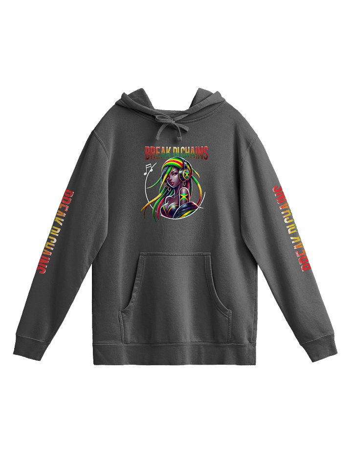 🔥 Break Di Chains x Independent Trading Co. – Pigment Dyed Hoodie product image (1)