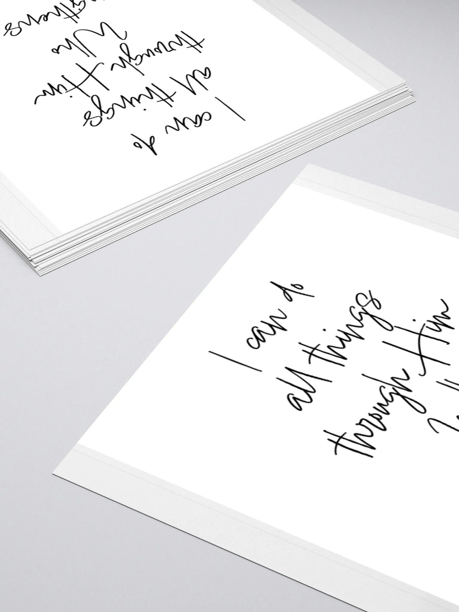 I Can Do All Things Through Him - Sticker product image (10)