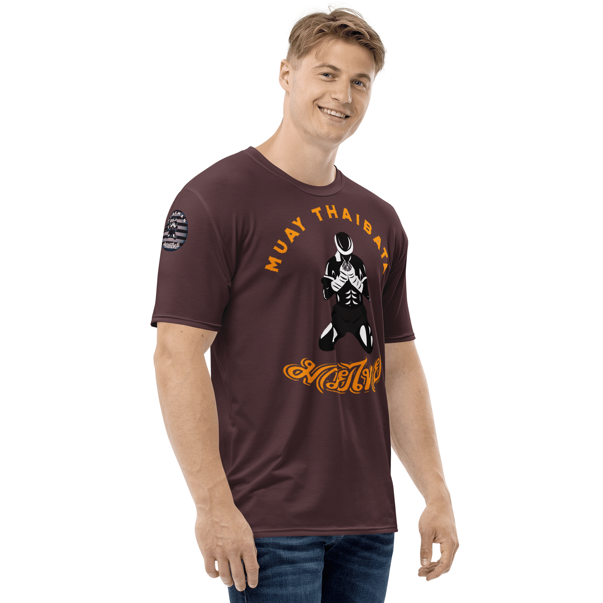Muay Thaibata Training Shirt, Brown product image (4)