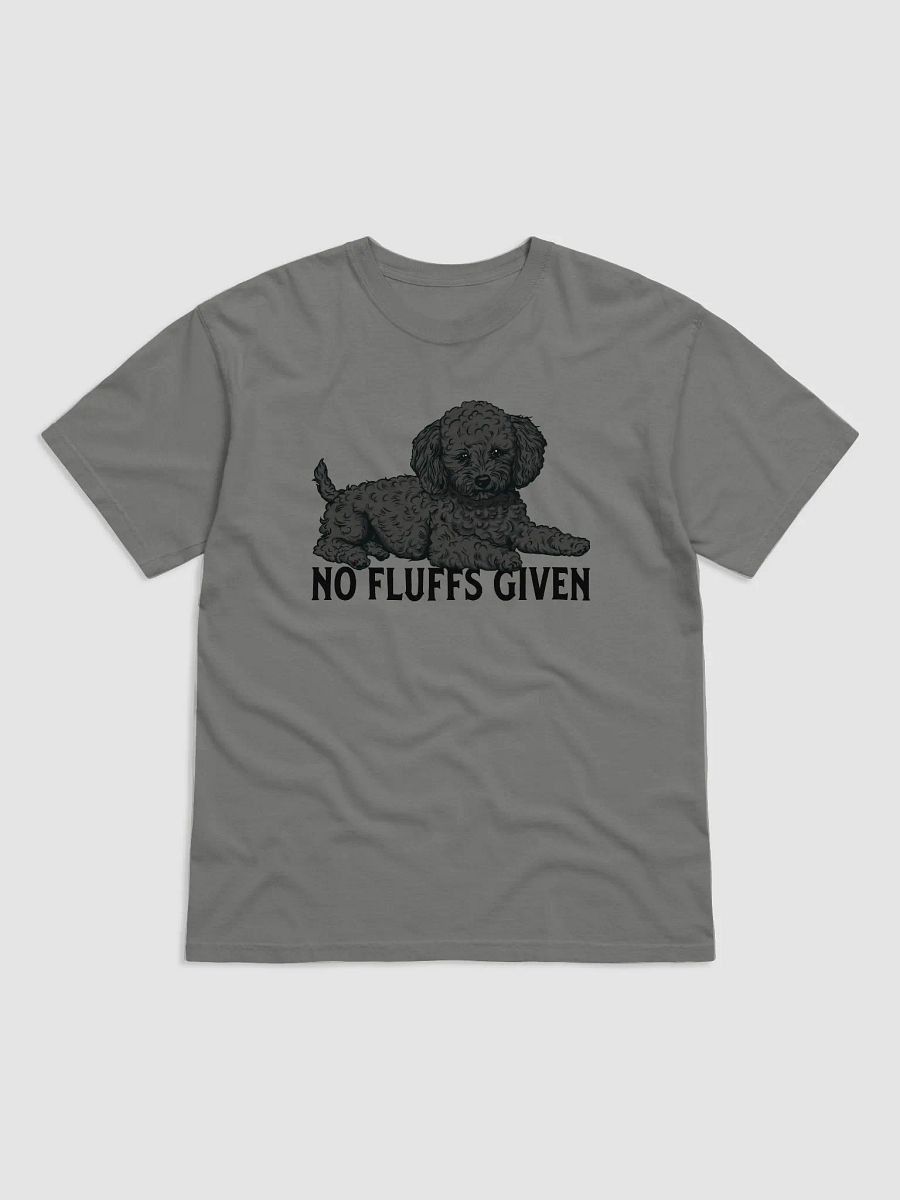 No Fluffs Given T-Shirt of a Toy Poodle(Black) | Funny T-Shirt for Poodle Paw-rents product image (12)