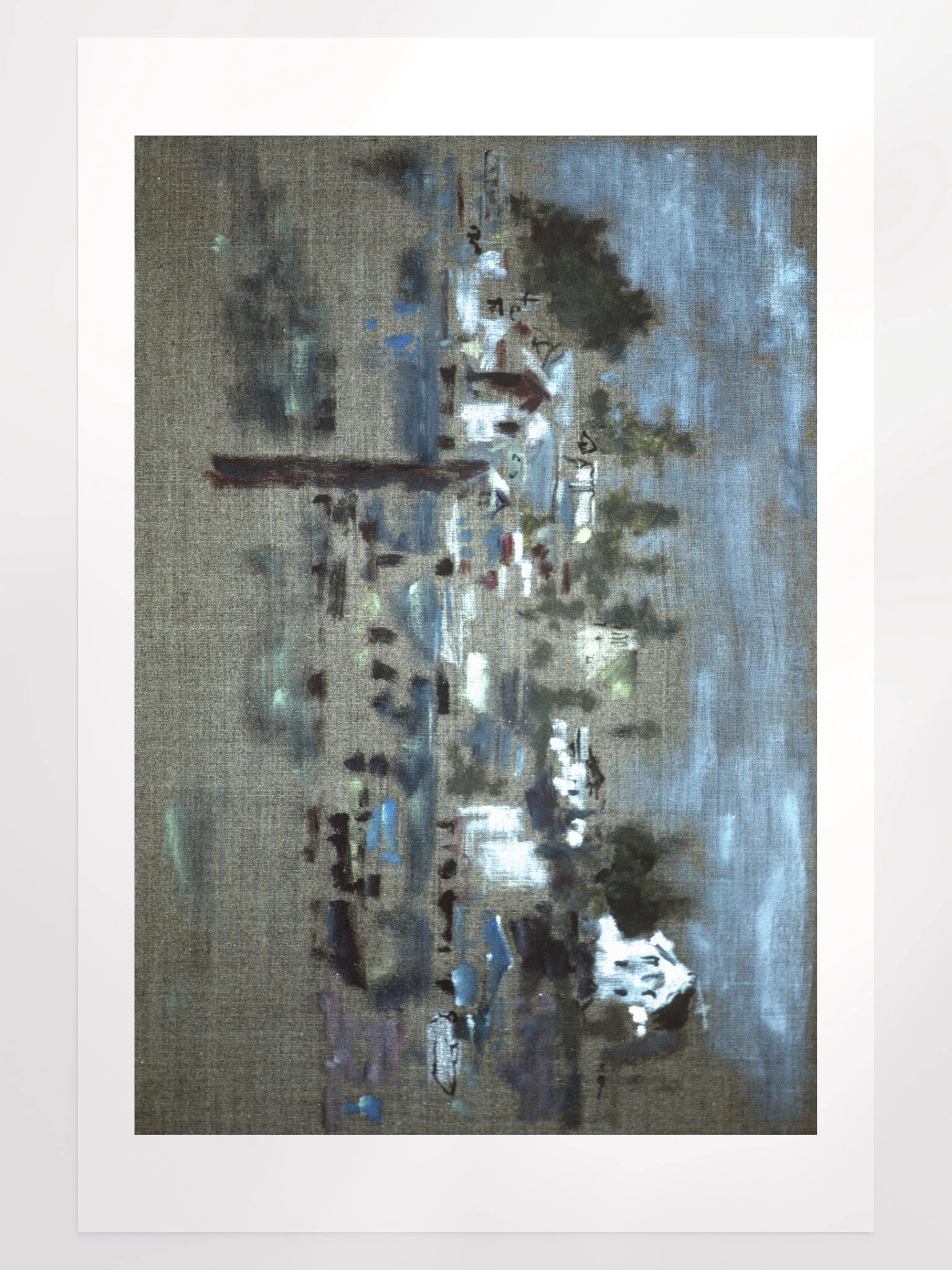 La Conner from Swinomish Reservation (1988) print product image (2)