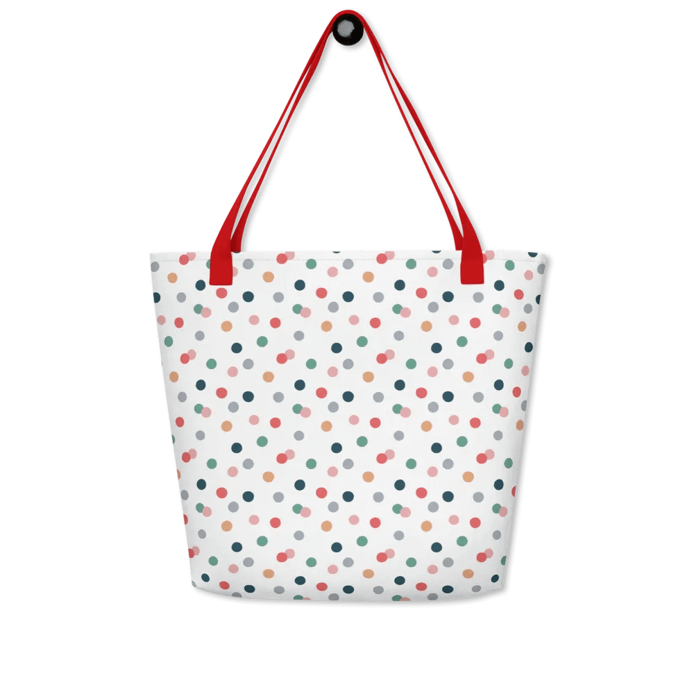 Christmas Polka Dot Tote product image (2)
