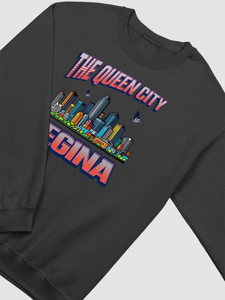 Regina The Queen City Skyline Graphic Crewneck Sweatshirt product image (2)