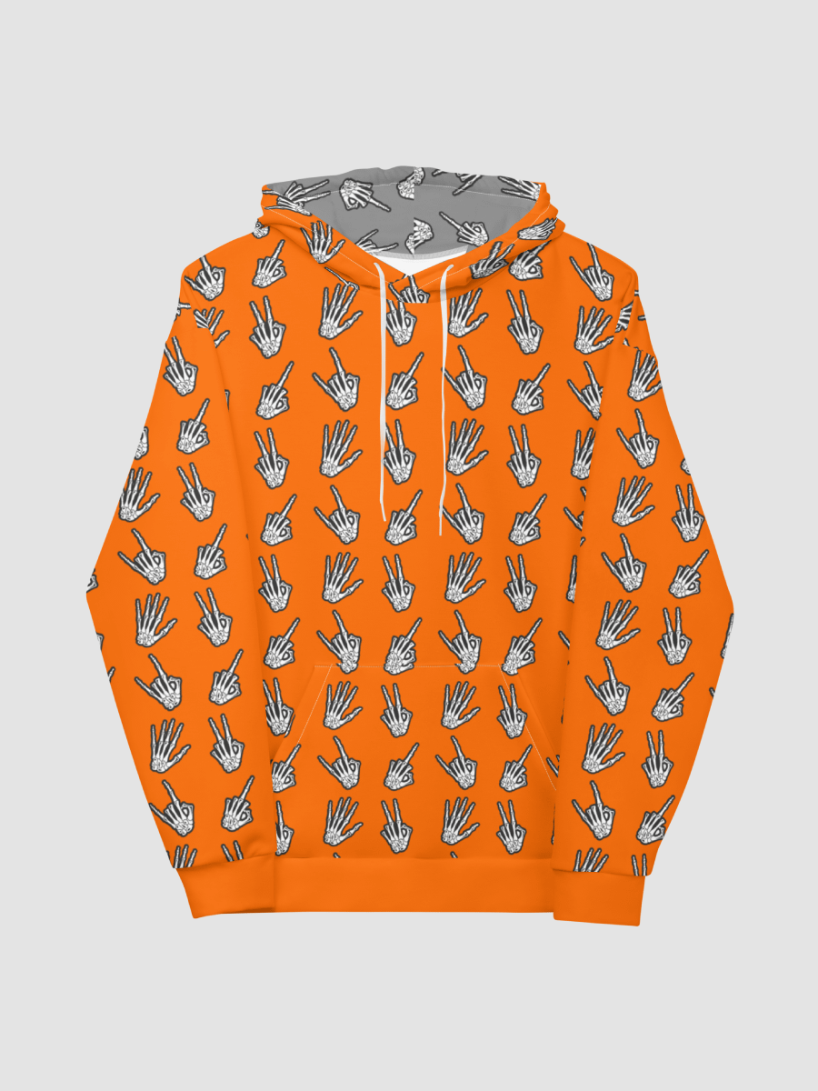 Bone Zone pattern classic hoodie product image (6)
