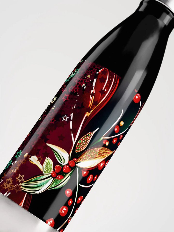 Starry Leaves Stainless Steel Water Bottle product image (2)