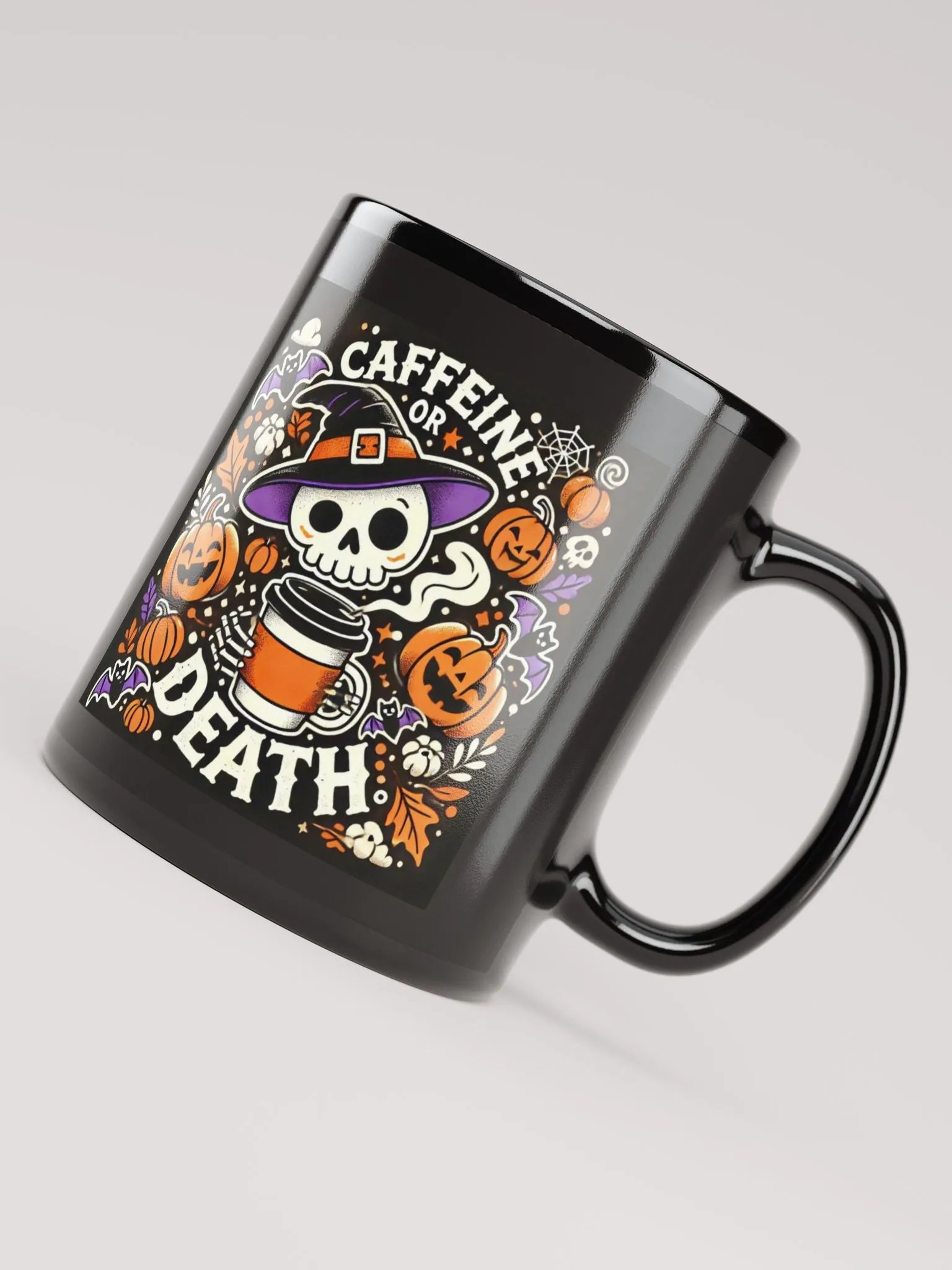 Caffeine or Death - Halloween Mug product image (7)