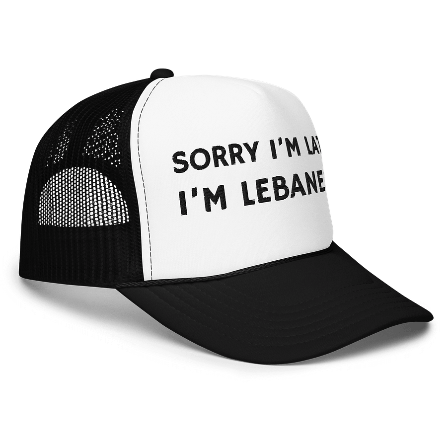 Sorry I'm Lebanese Embroidered Hat product image (15)
