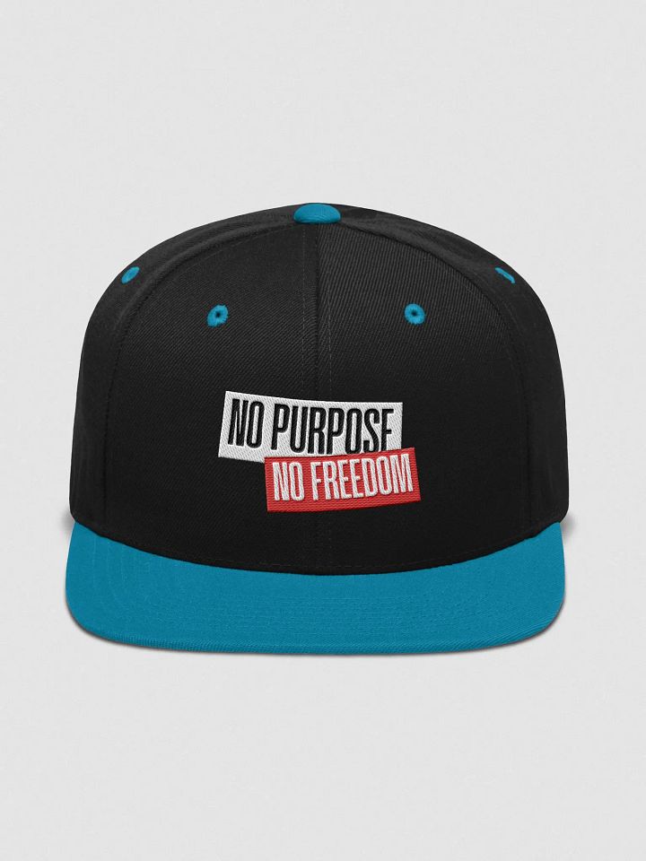 No Purpose No Freedom Snapback Cap | no purpose no freedom product image (30)