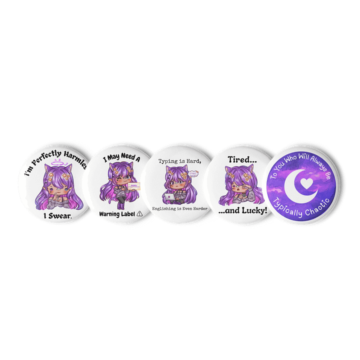 Typically Chaotic Button Set product image (1)