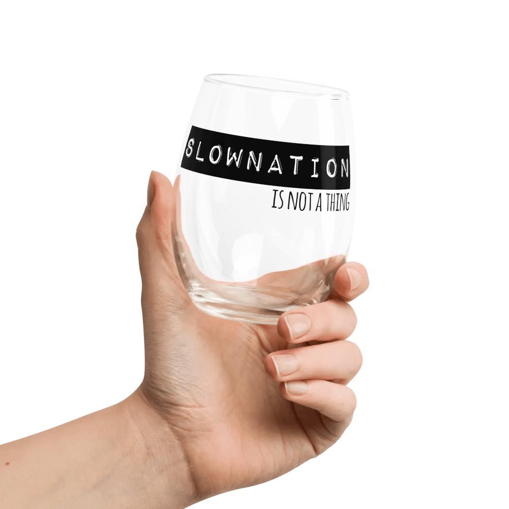 Slownation stemless wine glass product image (9)