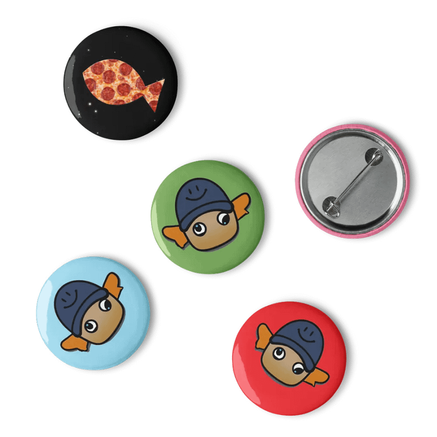 5 Pack Button Pins product image (15)