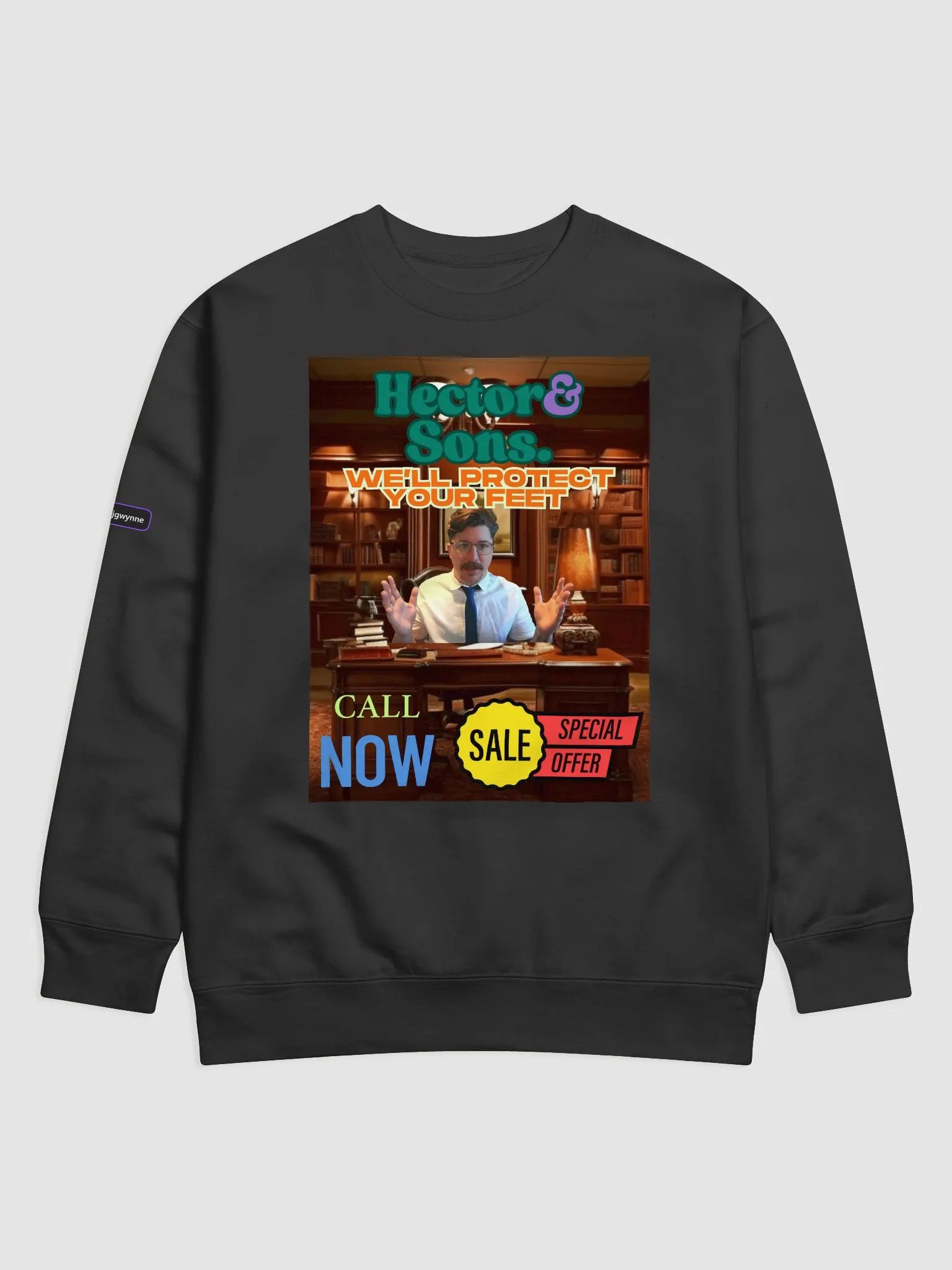 Hector & Sons. Advert Sweat Shirt product image (1)