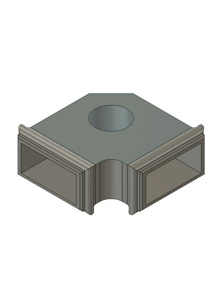 Cemetery Finial, Corner, and Straight Bracket product image (2)
