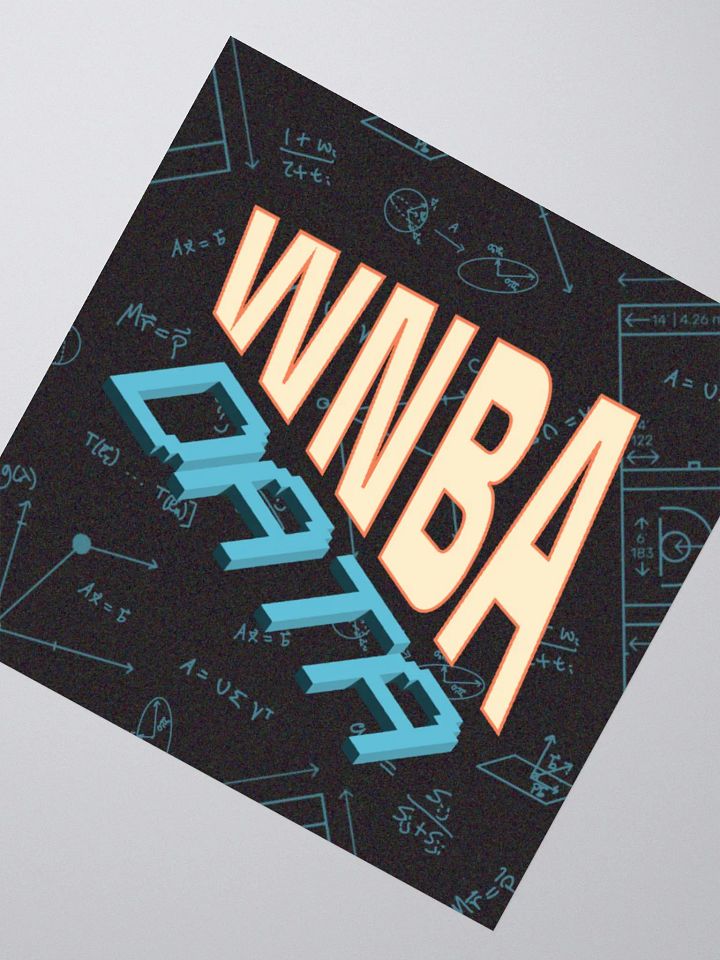 WNBADATA Square Sticker product image (2)